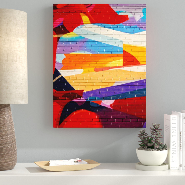 Ebern Designs Sharp Colors Wrapped Canvas Graphic Art Wayfair